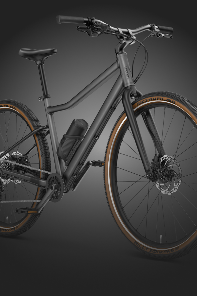 Nuevo color: graphite grey de la woom EXPLORE e 6