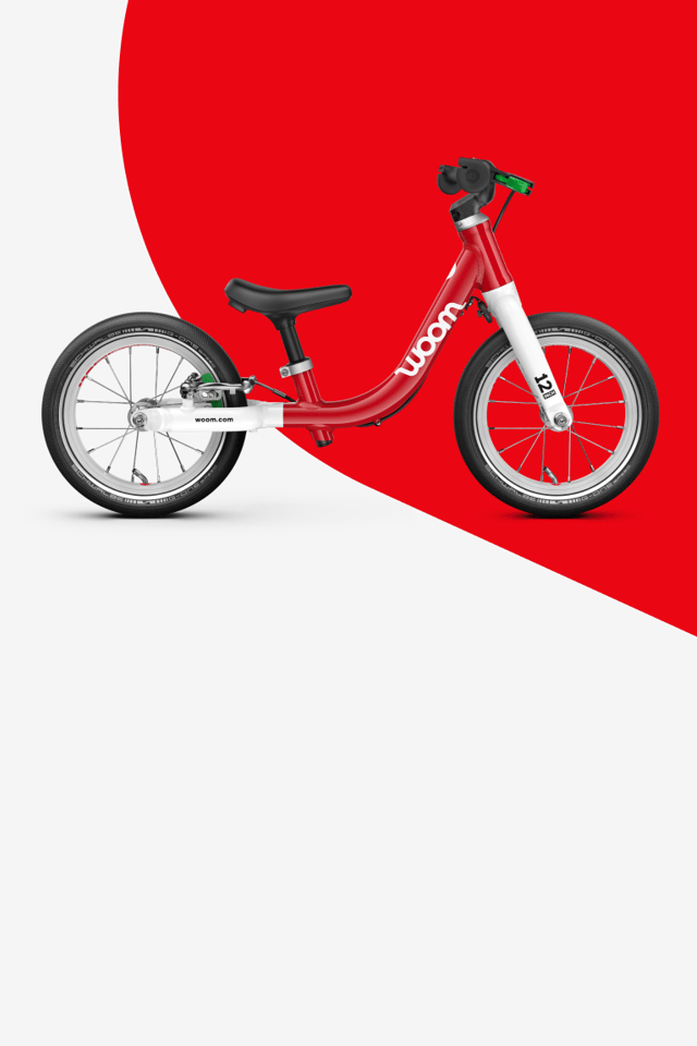 Cuadro de aluminio de la bici de equilibrio woom GO 1