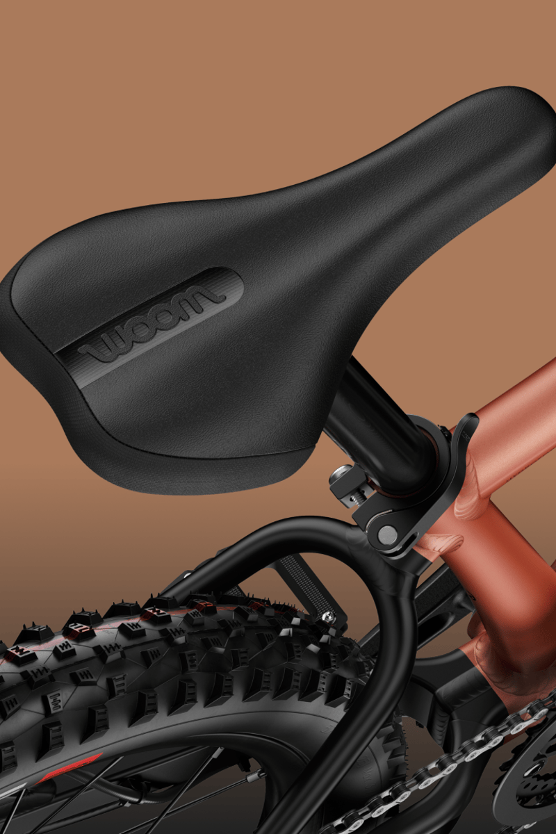 Puntos de contacto ergonómicos de la woom OFF 5