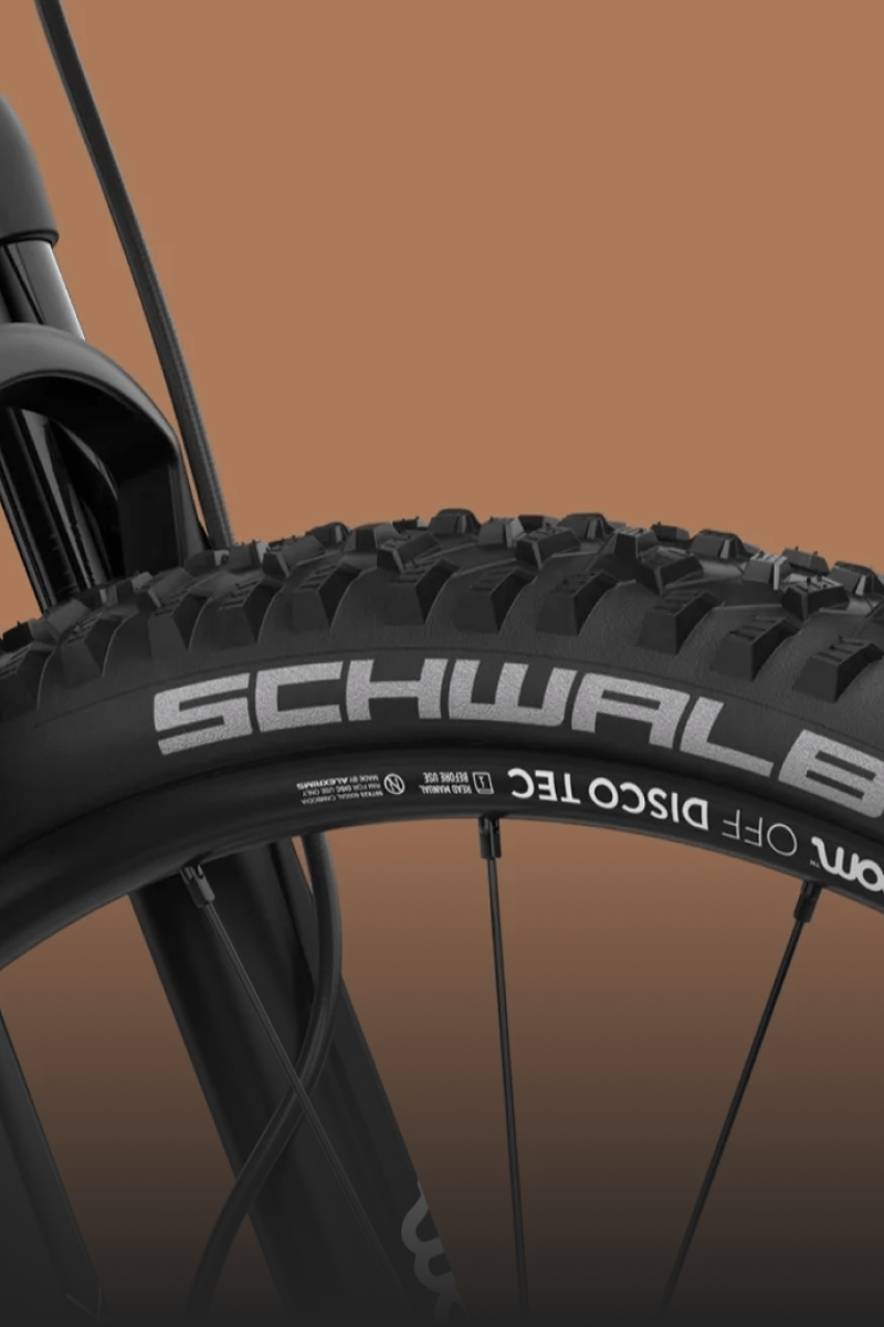Neumáticos de MTB con mucho agarre y listos para tubeless de la woom OFF AIR 6